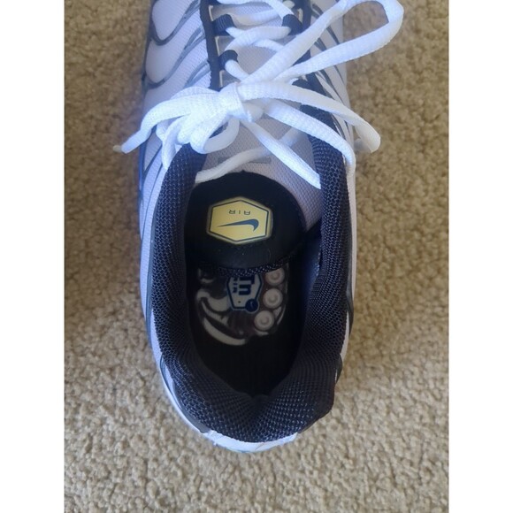 Nike Air Max + White Royal Blue Medium Gray Size 10 Nib Authentication Pending - Picture 9 of 16